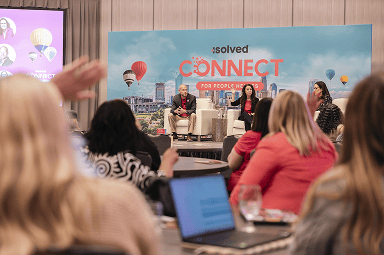 attendees at connect event
